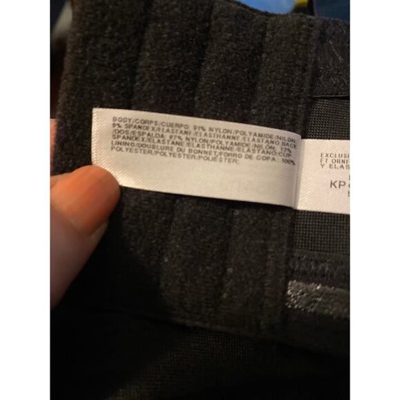 Maidenform Size 38DDD Convertible Strapless Underwire Bra Black Multiway NWT - Picture 8 of 9